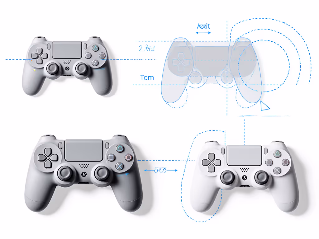 controller-ergonomic-measurement-diagram-showing-button-spacing-actuation-force