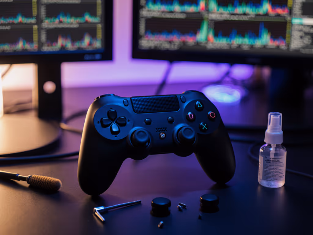 Leverless Arcade Controller: Fix Stick Drift Reliably